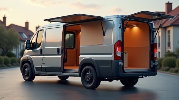 Louez un utilitaire 20m3 avec hayon simplifiant vos déménagements